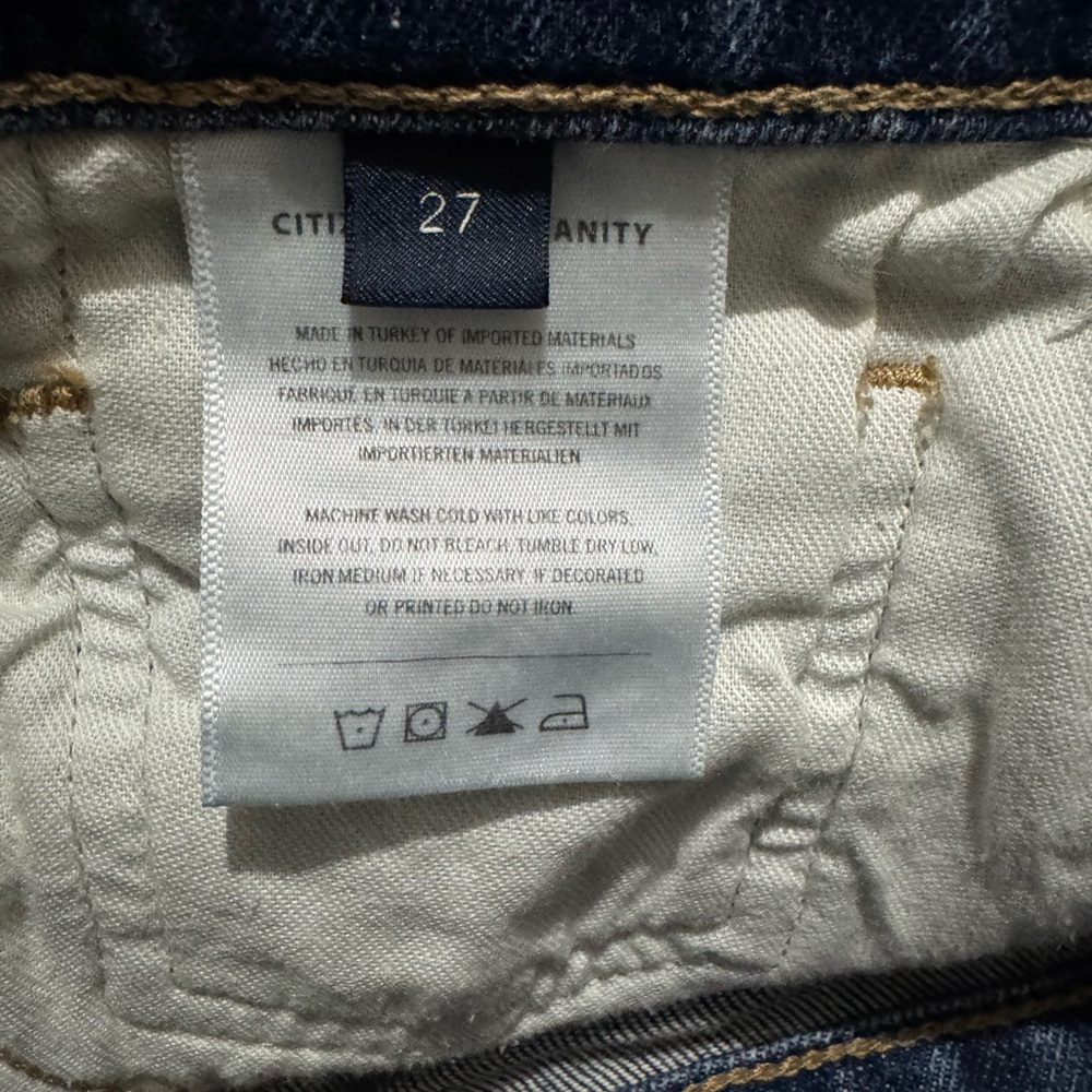 Citizens of Humanity Beatnik mini skirt size 27 - Picture 5 of 6